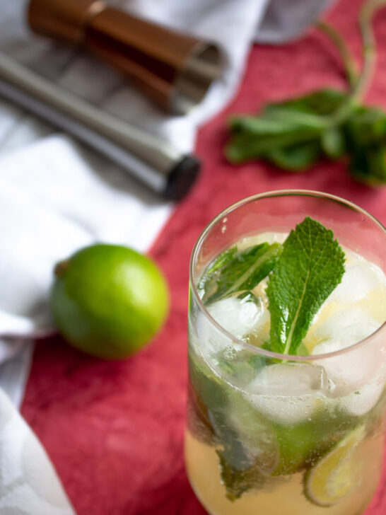 Pineapple Mojito Cocktail
