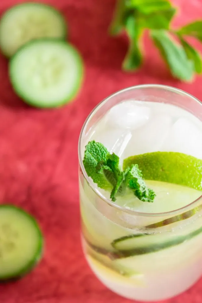 Recipe for cucumber mojito