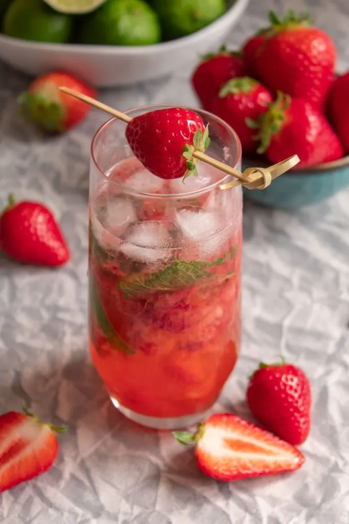 Strawberry mojito recipe