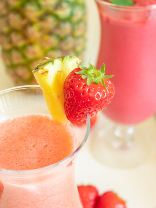 Strawberry pina colada recipe