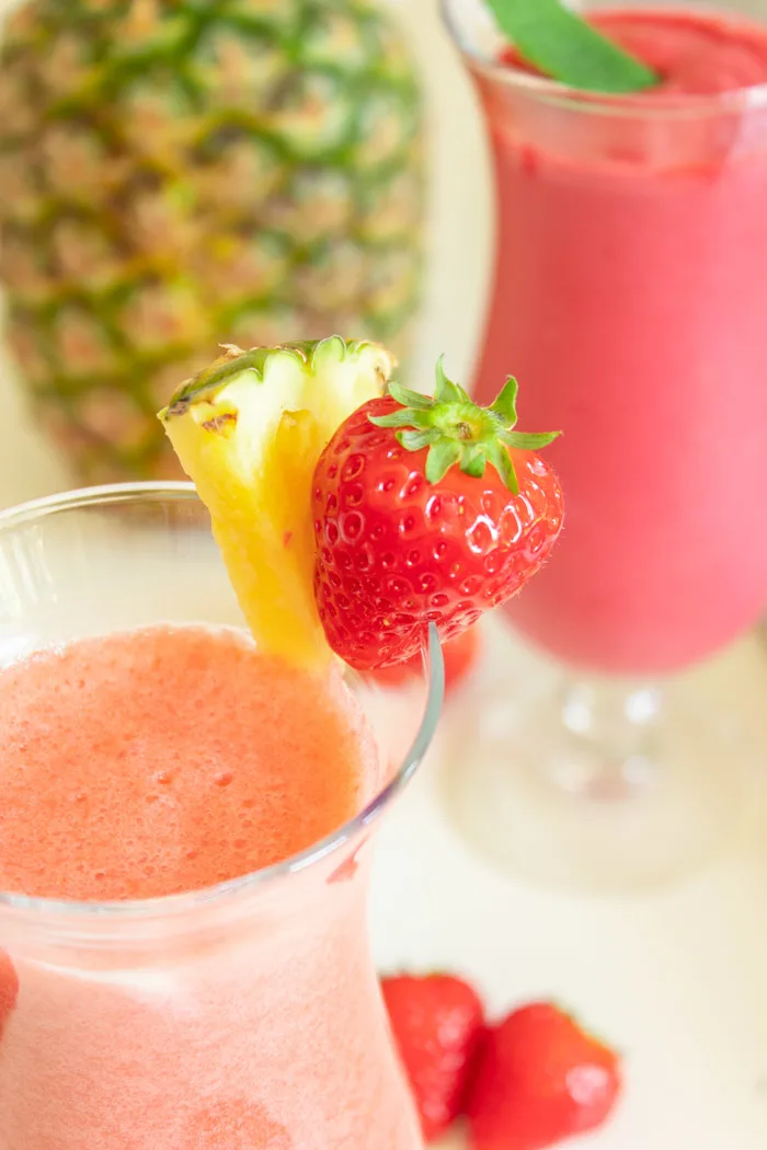 Strawberry pina colada recipe