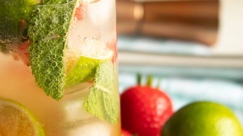 Strawberry Pineapple Mojito Recipe A Couple Of Sips