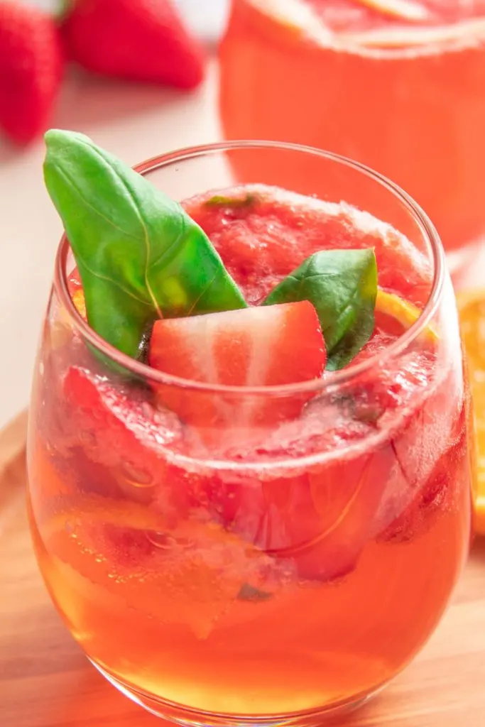 Strawberry Aperol Spritz