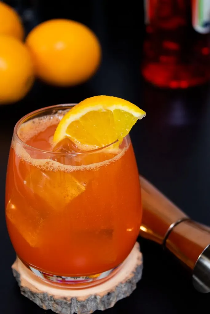 Aperol Orange Juice Drink