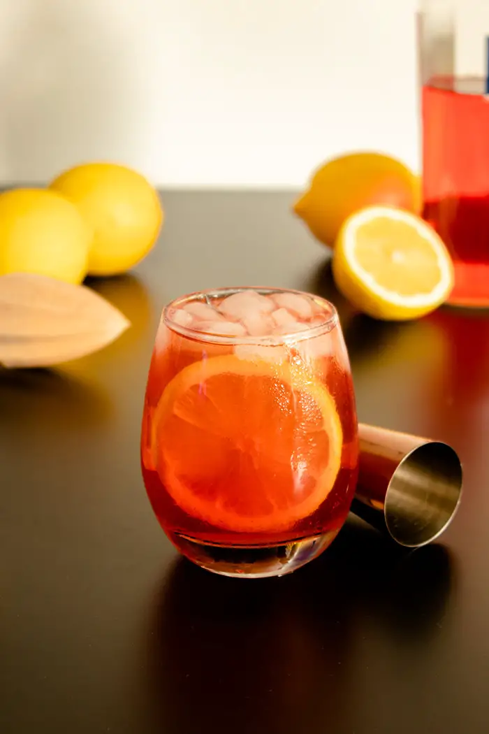 Aperol Tonic Cocktail Glass