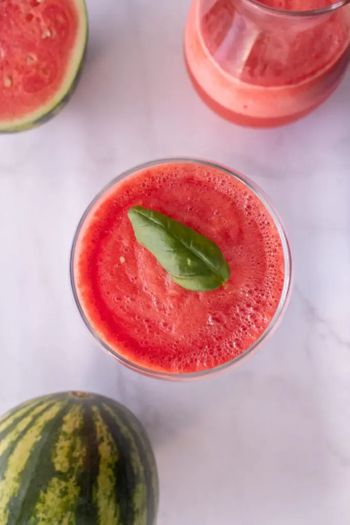 Fruity Watermelon Frosé Cocktail