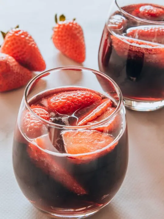 Fruity Red Wine Spritzer